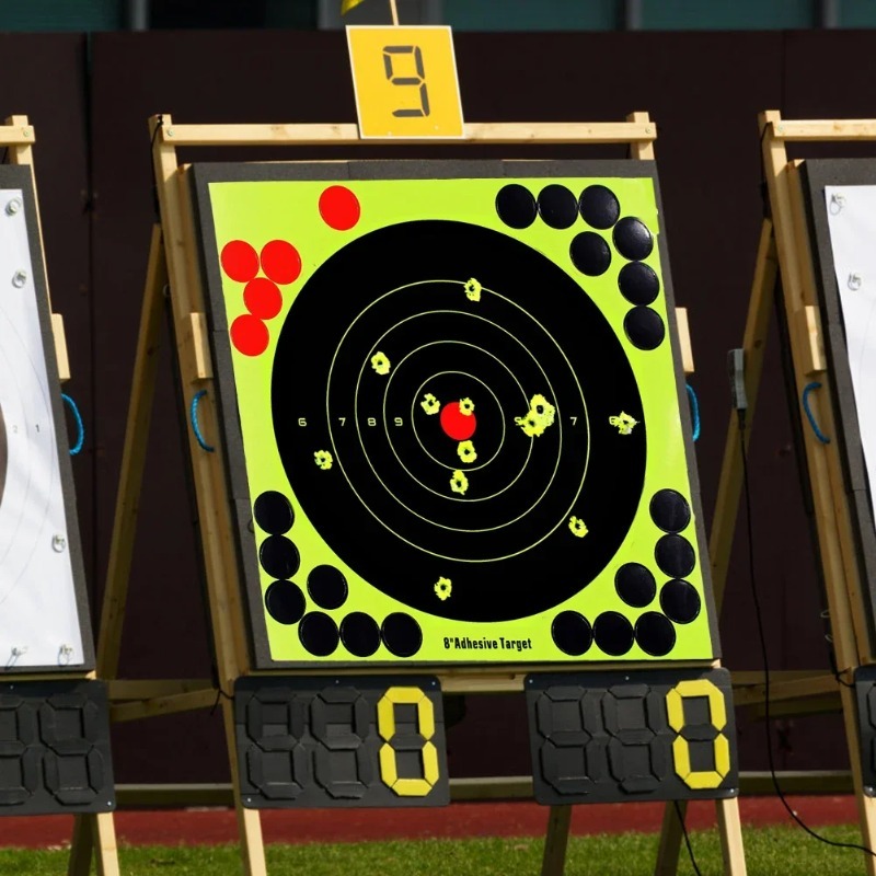 Practice Target Board - Clear Printed Premium Smooth Surface Target