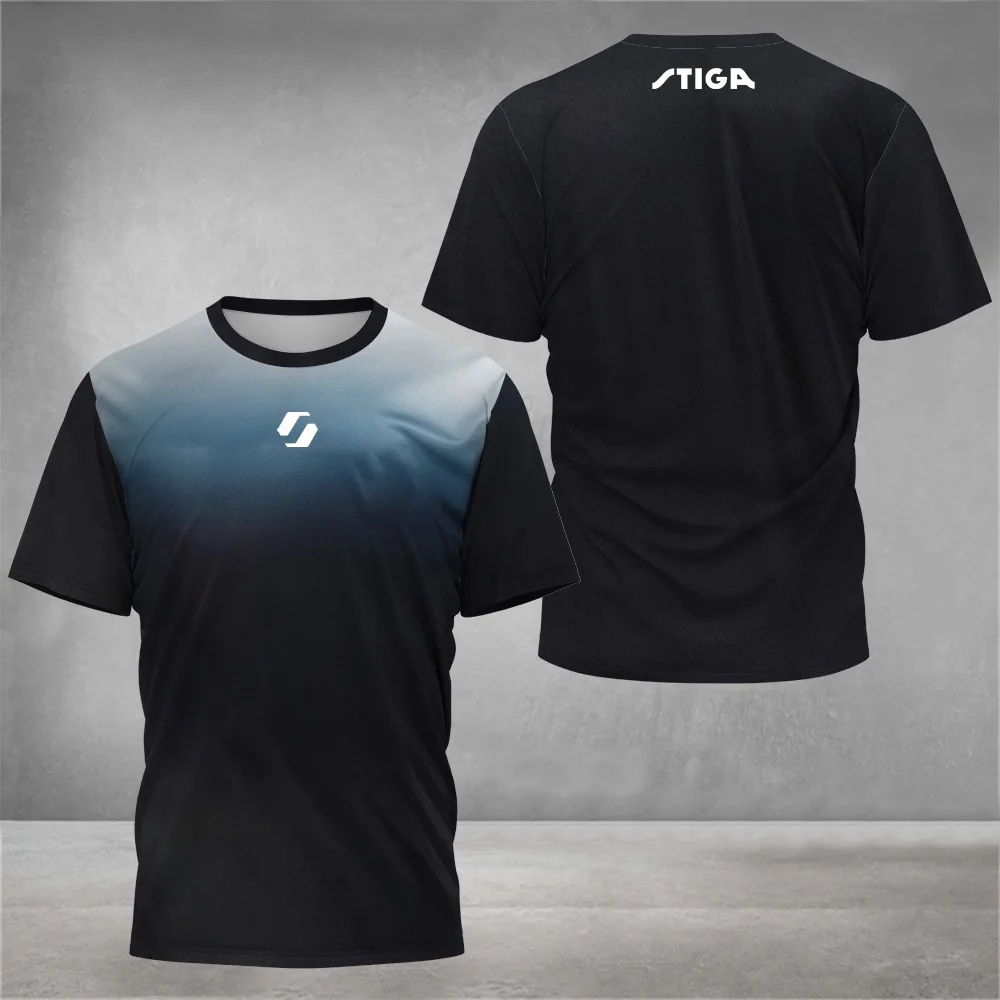 Table Tennis Club Jersey - STIGA Brand Sports Short-sleeve T-shirt Round