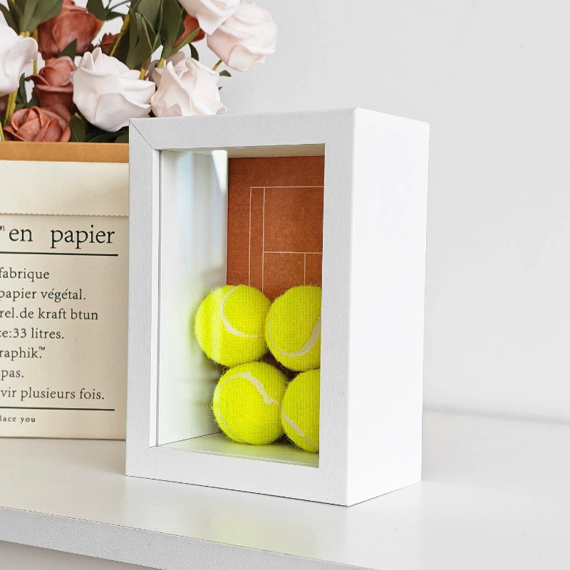 Table Tennis Us Open - Tennis Open Photo Frame Figurine Table