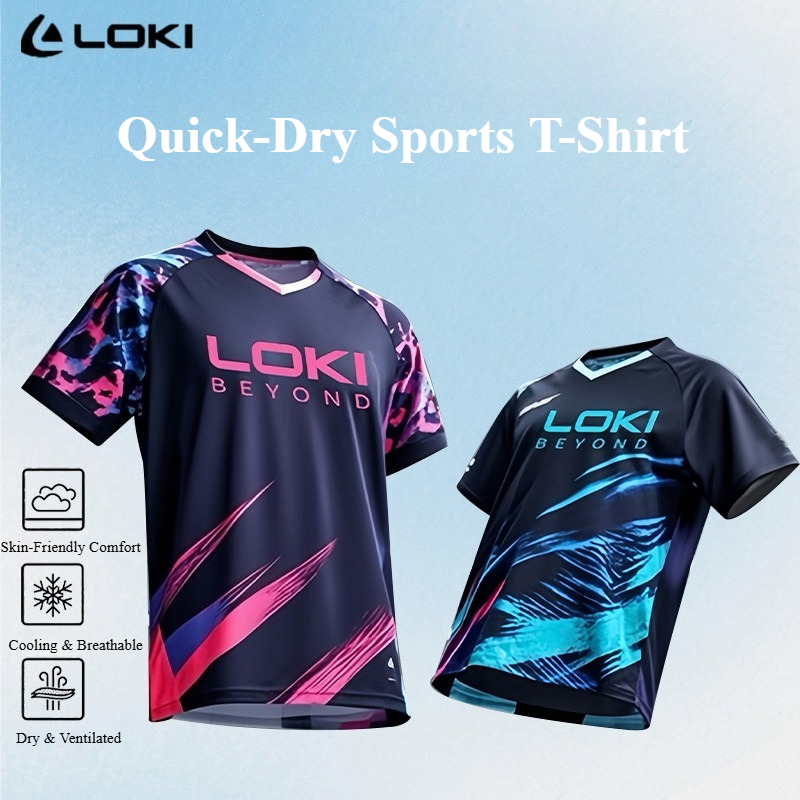 Table Tennis Club Jersey - LOKI BEYOND Table Tennis Jerseys Training