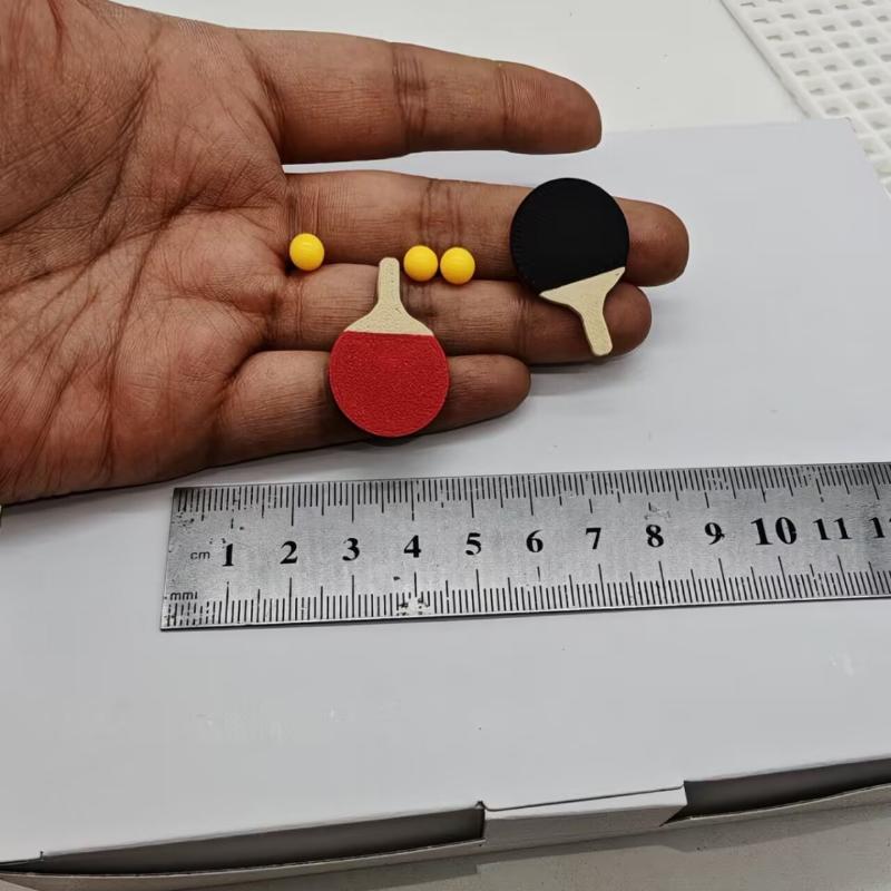1Set Dollhouse Miniature Ping  - đánh giá và giá Table Tennis Balls
