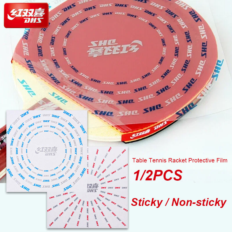 1/2PCS DHS Table Tennis Racket - đánh giá và giá Table Tennis Film