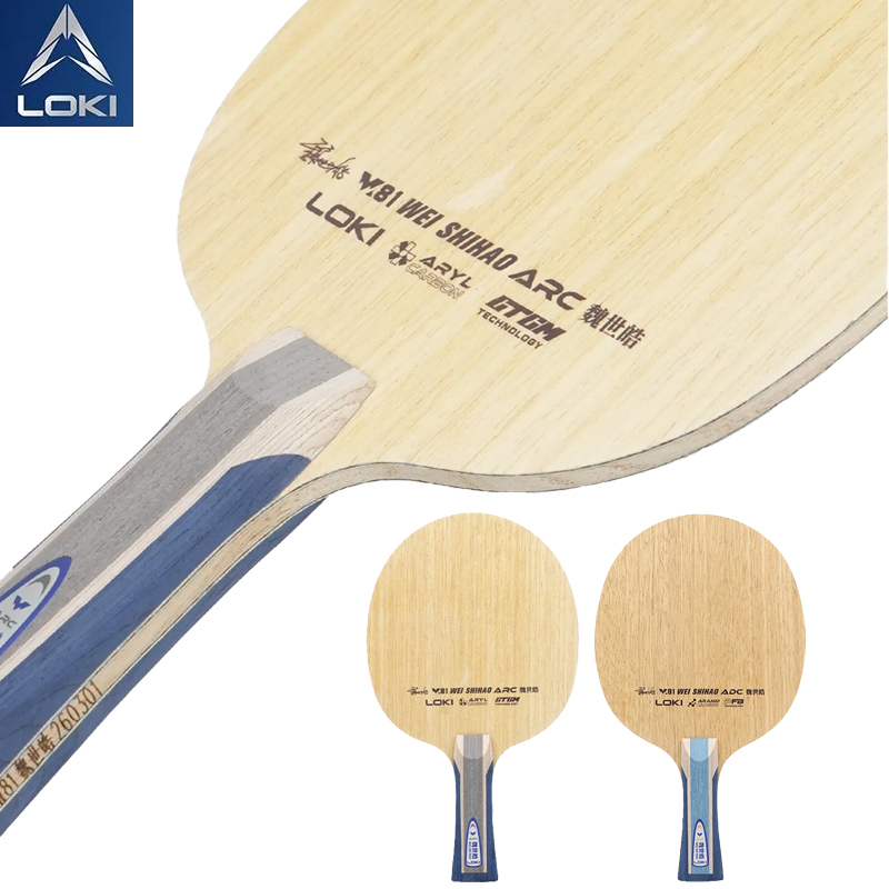 LOKI W81 Series Wei Shihao Tab - đánh giá và giá Table Tennis Paddles
