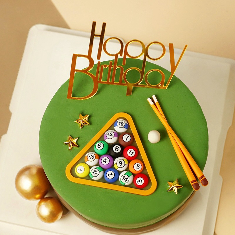 Billiard Ball Cake Decoration  - đánh giá và giá Table Tennis Balls