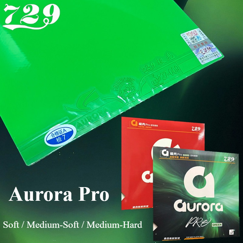 729 Friendship Aurora Pro Gree - đánh giá và giá Table Tennis Film