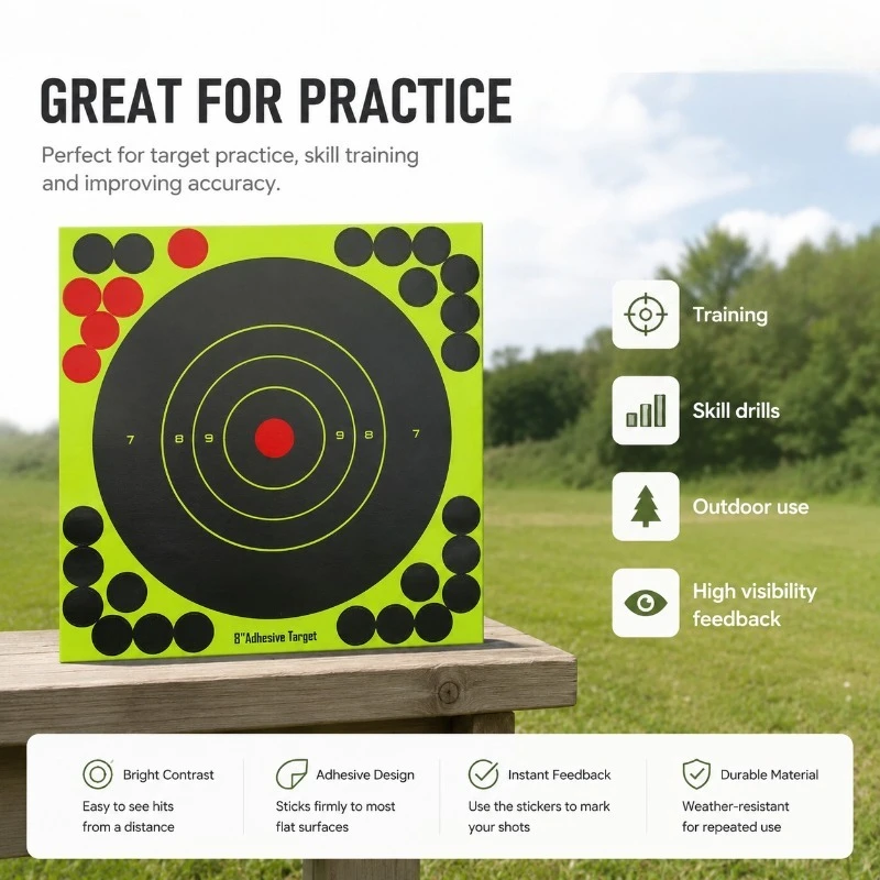 Self Stick Splatter Target She - đánh giá và giá Practice Target Board